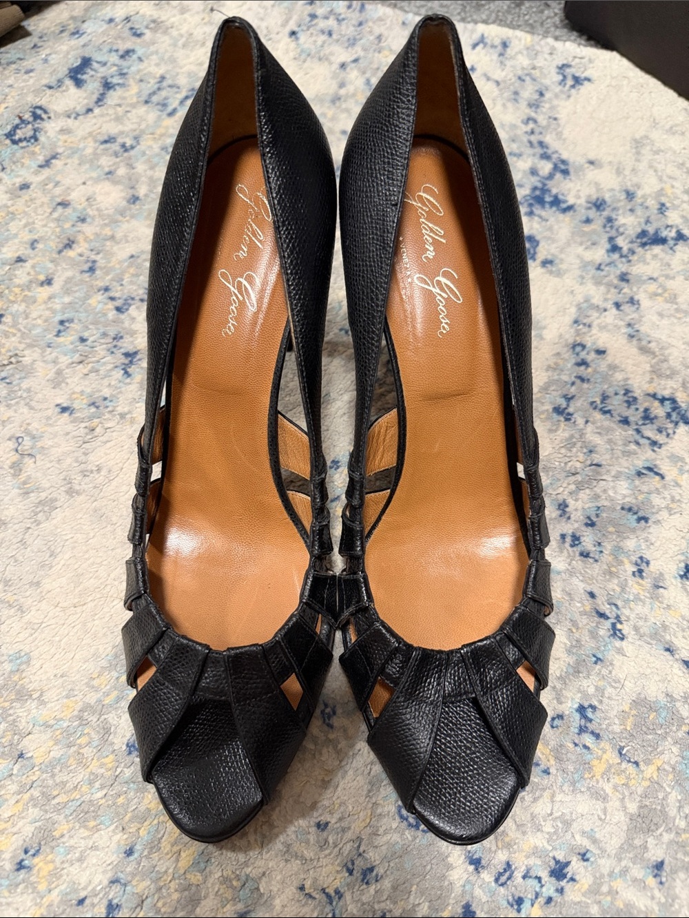 *Rare* Golden Goose Venezia Open Toe Heels